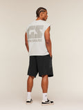 Gymshark Accent Capped Sleeve T-Shirt — Light Grey — 5