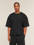 Gymshark Accent Boxy T-Shirt — Black — 2
