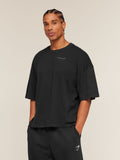 Gymshark Accent Boxy T-Shirt — Black — 3