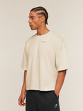 Gymshark Accent Boxy T-Shirt — Tinted White — 3