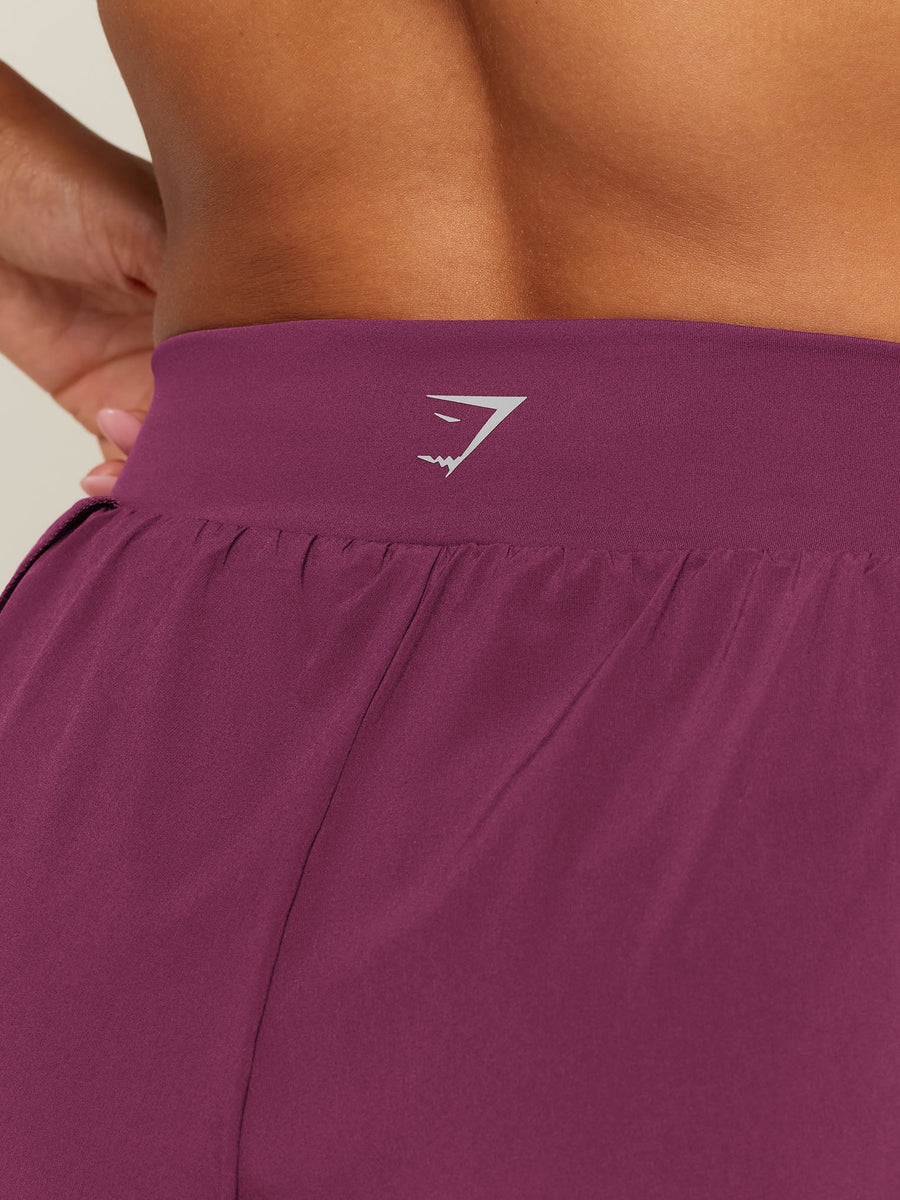 Gymshark Hybrid Loose Shorts — Strength Pink — 5