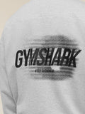 Gymshark Hybrid Sweatshirt — Soft Grey Marl — 5