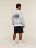 Gymshark Hybrid Sweatshirt — Soft Grey Marl — 6
