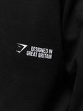 Gymshark Hybrid Sweatshirt — Black — 4