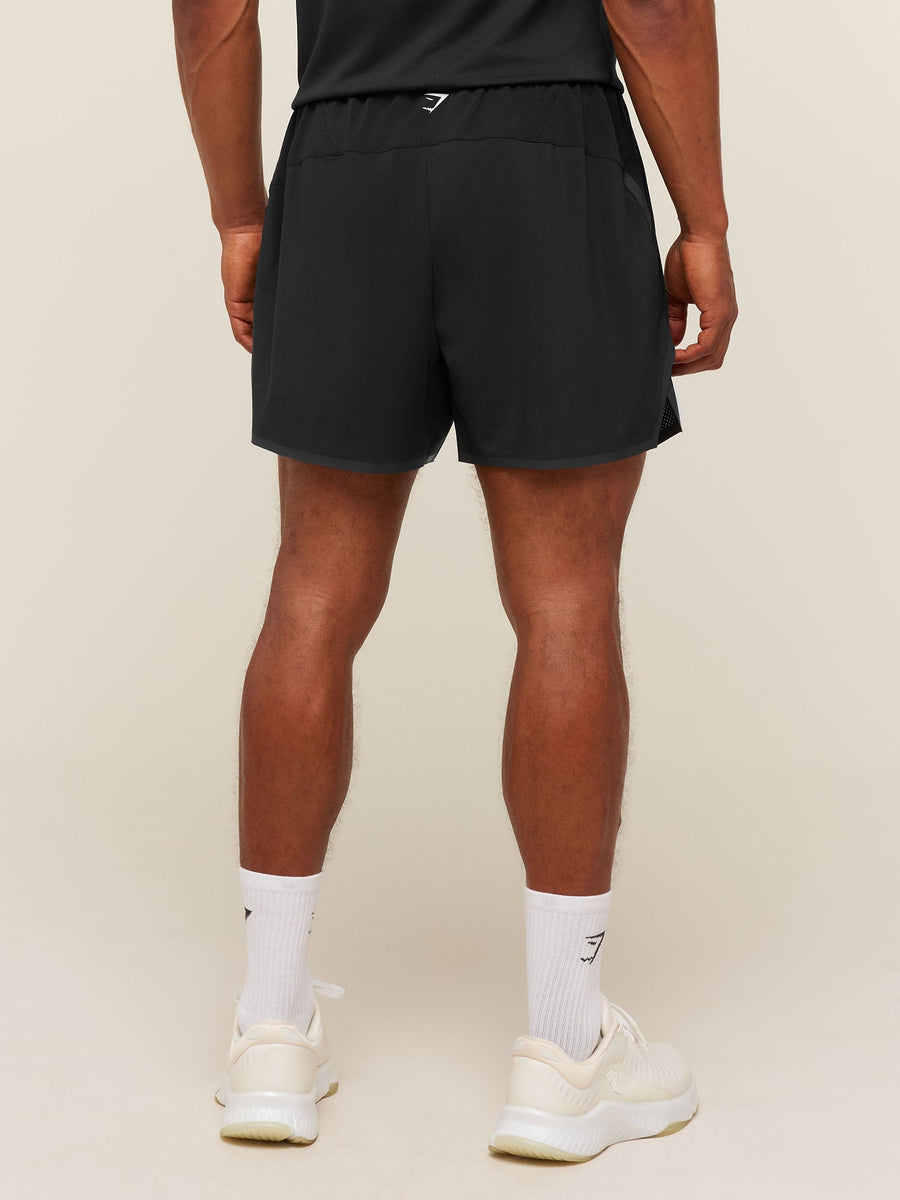 Gymshark Hybrid Shorts — Black — 2