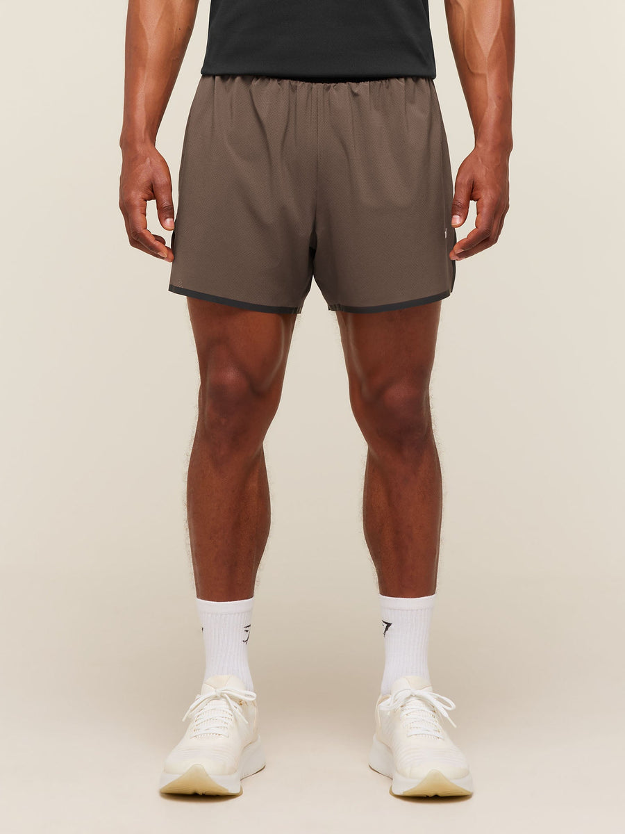 Gymshark Hybrid Shorts — Soft Brown — 3