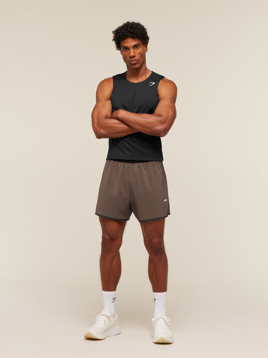 Gymshark Hybrid Shorts — Soft Brown — 4