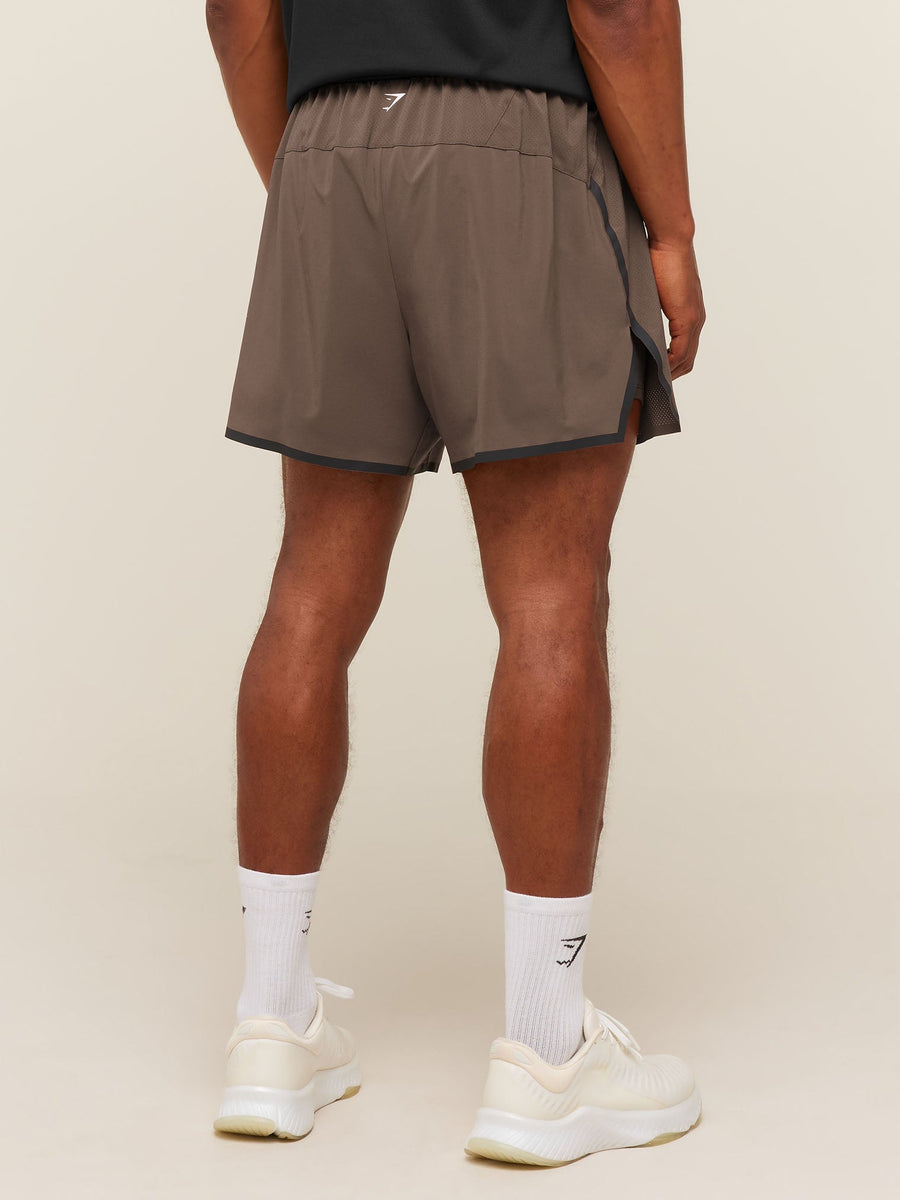 Gymshark Hybrid Shorts — Soft Brown — 2