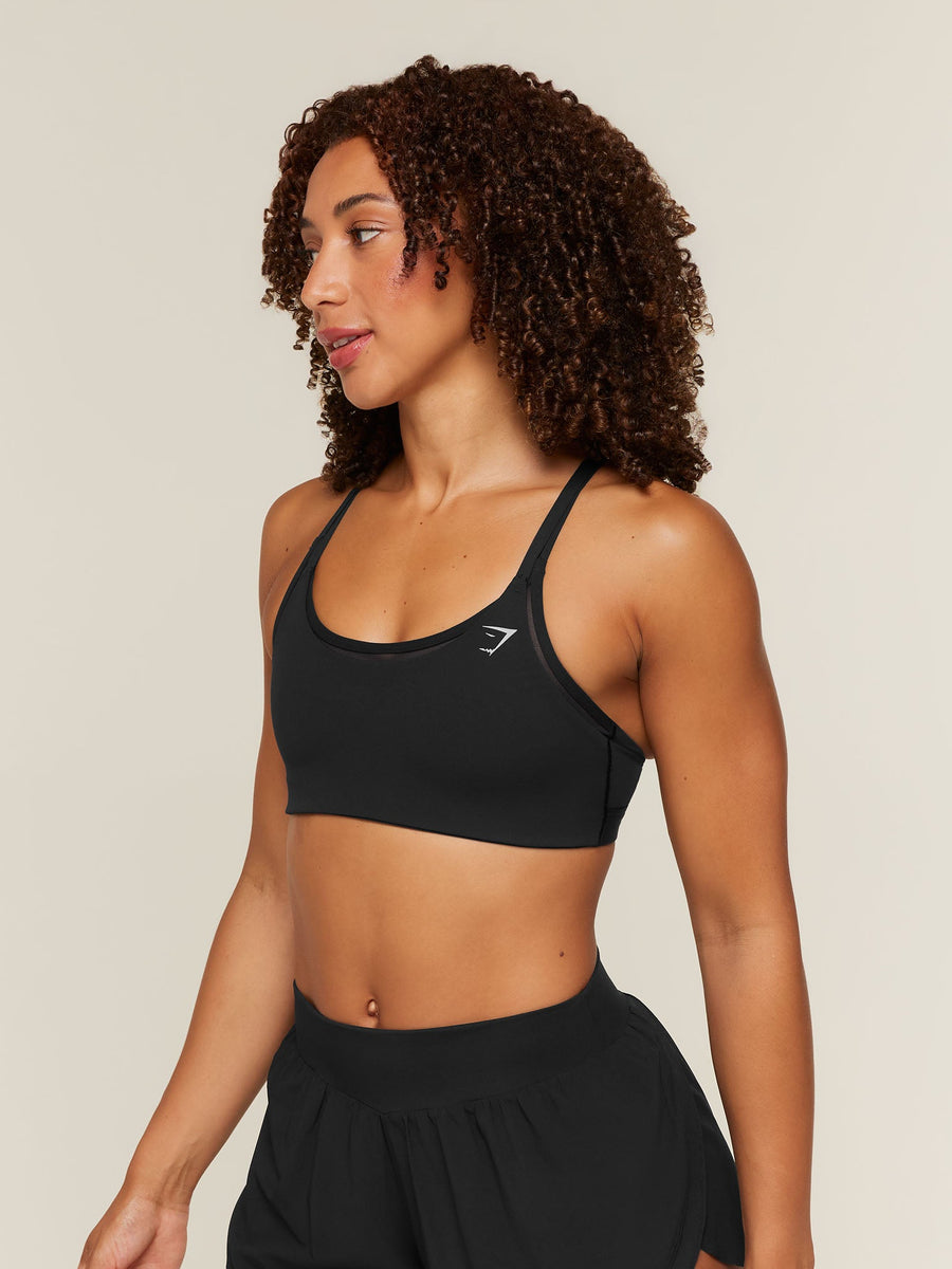 Gymshark Hybrid Sports Bra — Black — 3