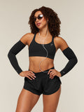 Gymshark Hybrid Sports Bra — Black — 4