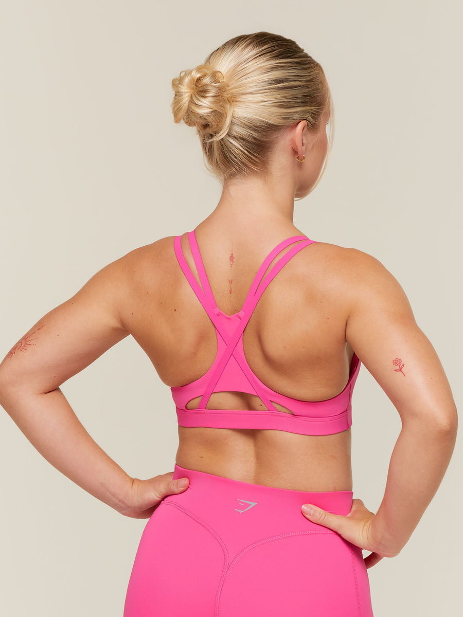 Gymshark Hybrid Sports Bra — Energy Pink — 2