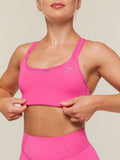Gymshark Hybrid Sports Bra — Energy Pink — 7