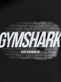 Gymshark Hybrid T-Shirt — Black — 6