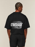 Gymshark Hybrid T-Shirt — Black — 1
