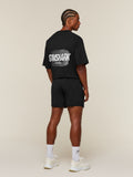 Gymshark Hybrid T-Shirt — Black — 3