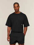 Gymshark Hybrid T-Shirt — Black — 2