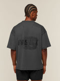 Gymshark Hybrid T-Shirt — Onyx Grey — 5