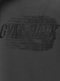 Gymshark Hybrid T-Shirt — Onyx Grey — 6