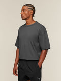 Gymshark Hybrid T-Shirt — Onyx Grey — 4