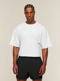 Gymshark Hybrid T-Shirt — White — 2