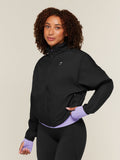 Gymshark Hybrid Track Jacket — Black — 3