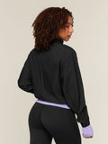 Gymshark Hybrid Track Jacket — Black — 2