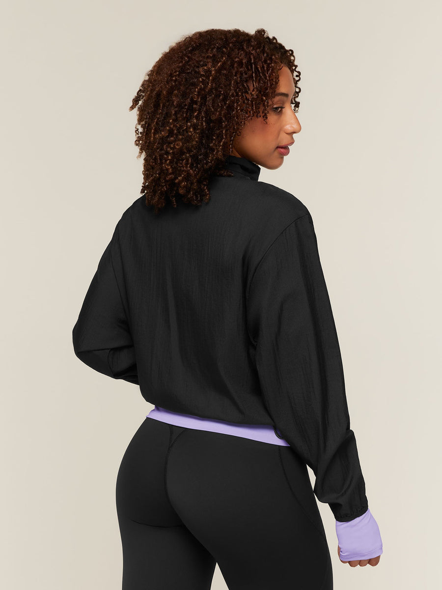 Gymshark Hybrid Track Jacket — Black — 2