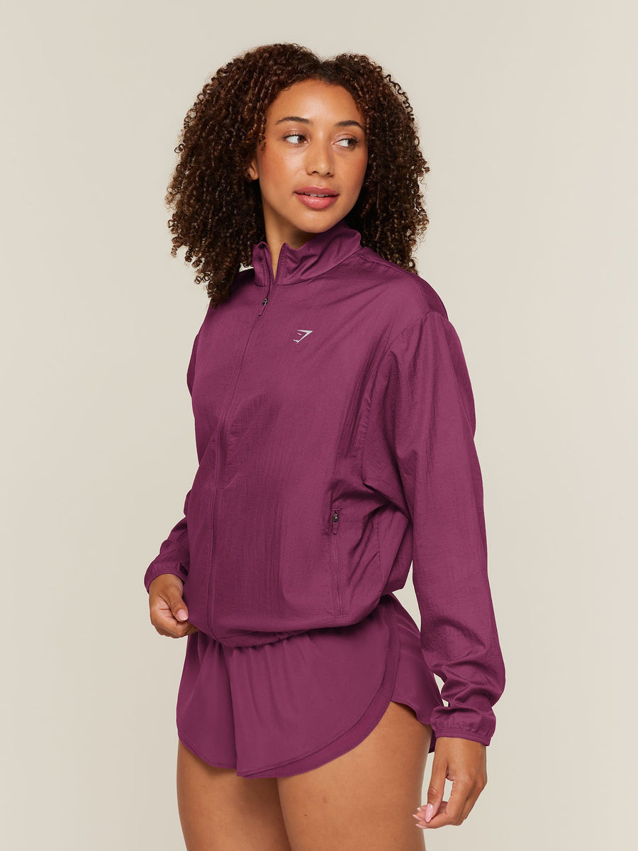 Gymshark Hybrid Track Jacket — Strength Pink — 3