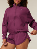 Gymshark Hybrid Track Jacket — Strength Pink — 5