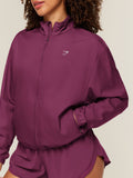 Gymshark Hybrid Track Jacket — Strength Pink — 4
