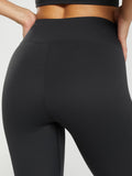 Gymshark Crossover Leggings — Black — 6