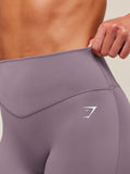 Gymshark Intense Bum Scrunch Leggings — Dusk Purple — 5