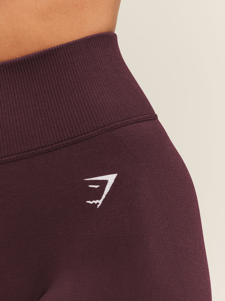 Gymshark Relay Seamless High-Rise Shorts — Cherry Purple — 5