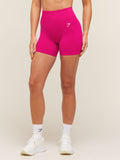 Gymshark Relay Seamless High-Rise Shorts — Performance Pink — 1