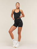 Gymshark Relay Tank with Shelf — Black — 6