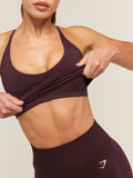 Gymshark Relay Tank with Shelf — Cherry Purple — 5
