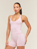 Gymshark Relay Tank with Shelf — Haze Pink — 1