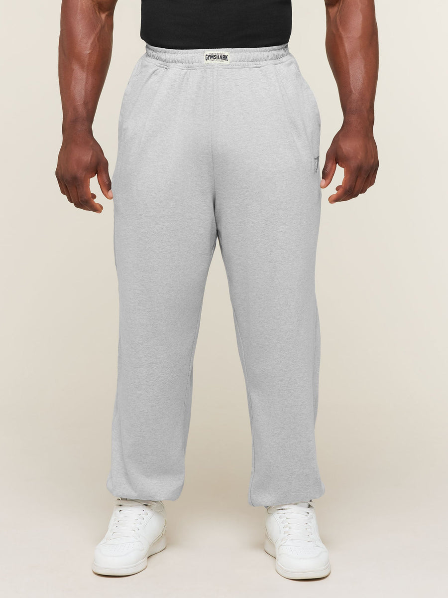 Gymshark Jersey Pumper Pants — Soft Grey Marl — 3