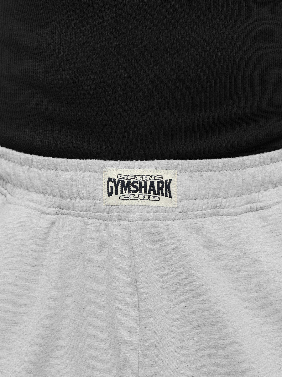Gymshark Jersey Pumper Pants — Soft Grey Marl — 7