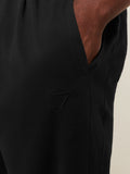 Gymshark Jersey Pumper Pants — Black — 4