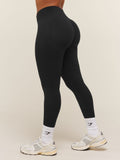 Gymshark Lift Seamless 2.0 Mid-Rise Leggings — Black — 5