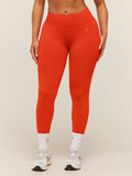Gymshark Lift Seamless 2.0 Mid-Rise Leggings — Bold Orange — 2
