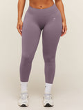 Gymshark Lift Seamless 2.0 Mid-Rise Leggings — Dusk Purple — 2