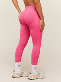 Gymshark Lift Seamless 2.0 Mid-Rise Leggings — Physical Pink — 1