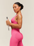 Gymshark Lift Seamless 2.0 Mid-Rise Leggings — Physical Pink — 6
