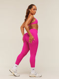 Gymshark Lift Seamless 2.0 Mid-Rise Leggings — Super-Set Pink — 6
