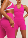 Gymshark Lift Seamless 2.0 Mid-Rise Leggings — Super-Set Pink — 7