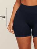 Gymshark Lift Seamless 2.0 Mid-Rise Shorts — Black — 4