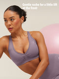 Gymshark Lift Seamless Sports Bra — Dusk Purple — 3
