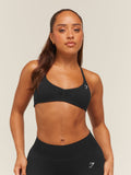 Gymshark Lift Seamless 2.0 Sports Bra — Black — 1